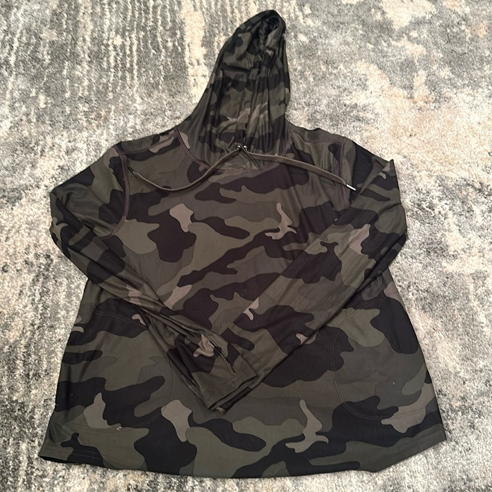 Old Navy polyester and spandex hoodie